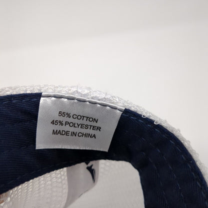 Top of Tamarack Patch Snapback Trucker Hat Blue One Size Mesh Back