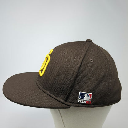 OC Sports San Diego Padres MLB Baseball Cap Brown One Size Strapback Hat Logo