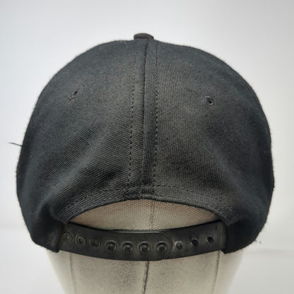 AADCO 5 Panel Black One Size Snapback HM-15 Blackhawks Helicopter Navy Hat Gear