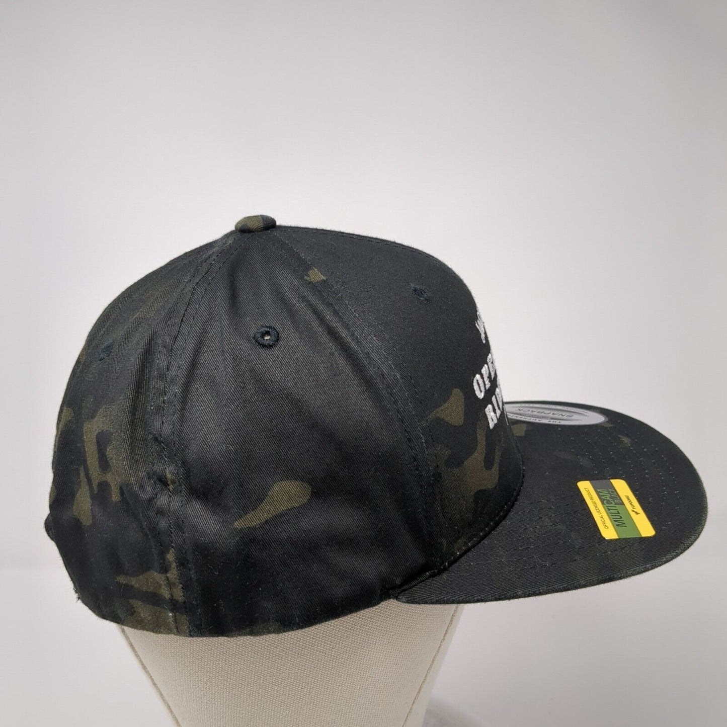 Jack Daniel's Operation Ride Home Snapback Hat Camo One Size Yupoong
