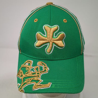 Notre Dame Fighting Irish NCAA Top of the World Green OSFM Cap Hat Shamrock Gold