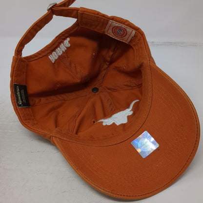 Texas Longhorns NCAA Signatures Baseball Cap Orange White One Size Slideback Hat