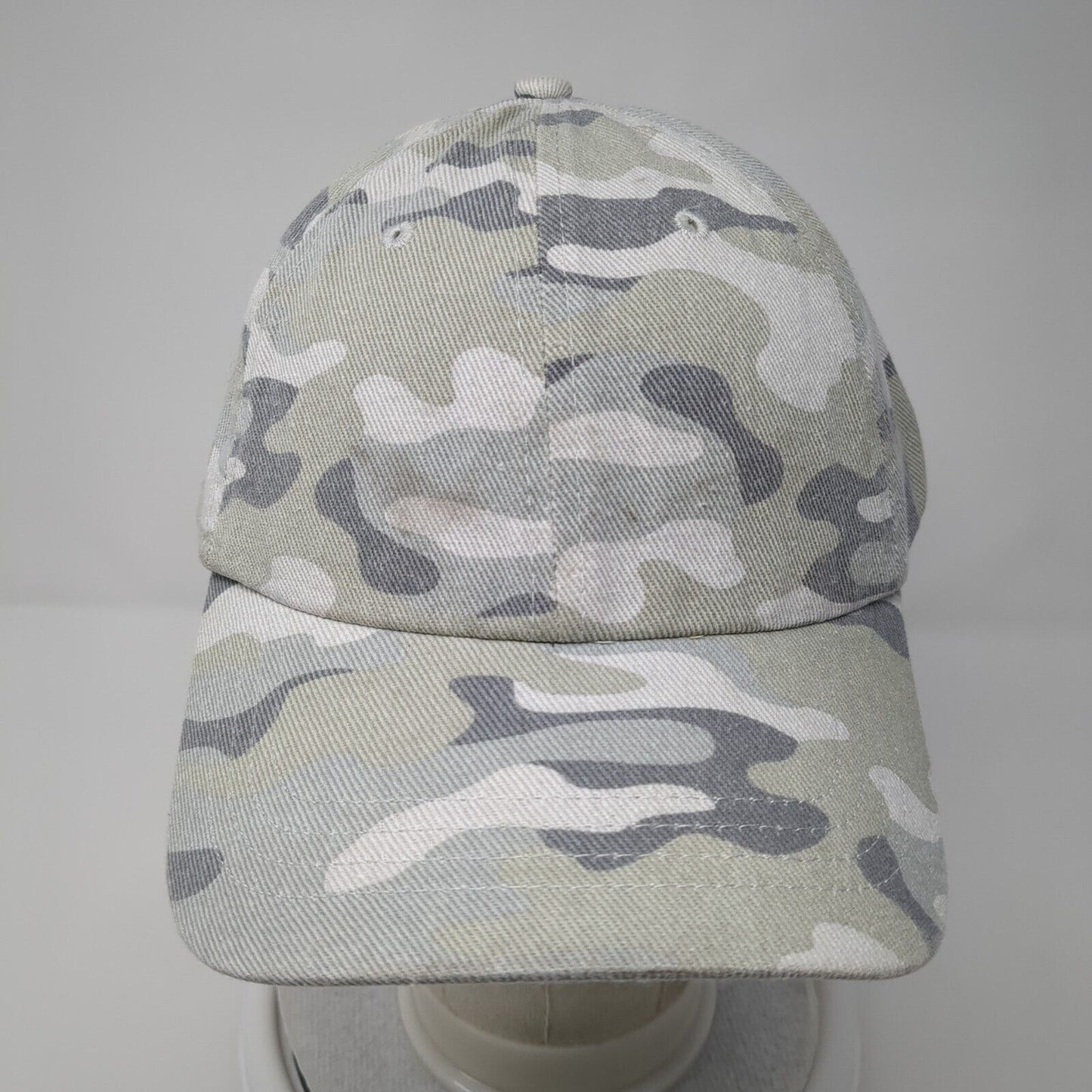 Rubi Slideback Hat Camouflage OSFA Adjustable 6 Panel Vent Holes Outdoor