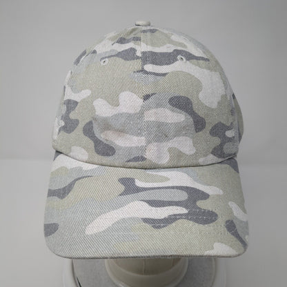 Rubi Slideback Hat Camouflage OSFA Adjustable 6 Panel Vent Holes Outdoor