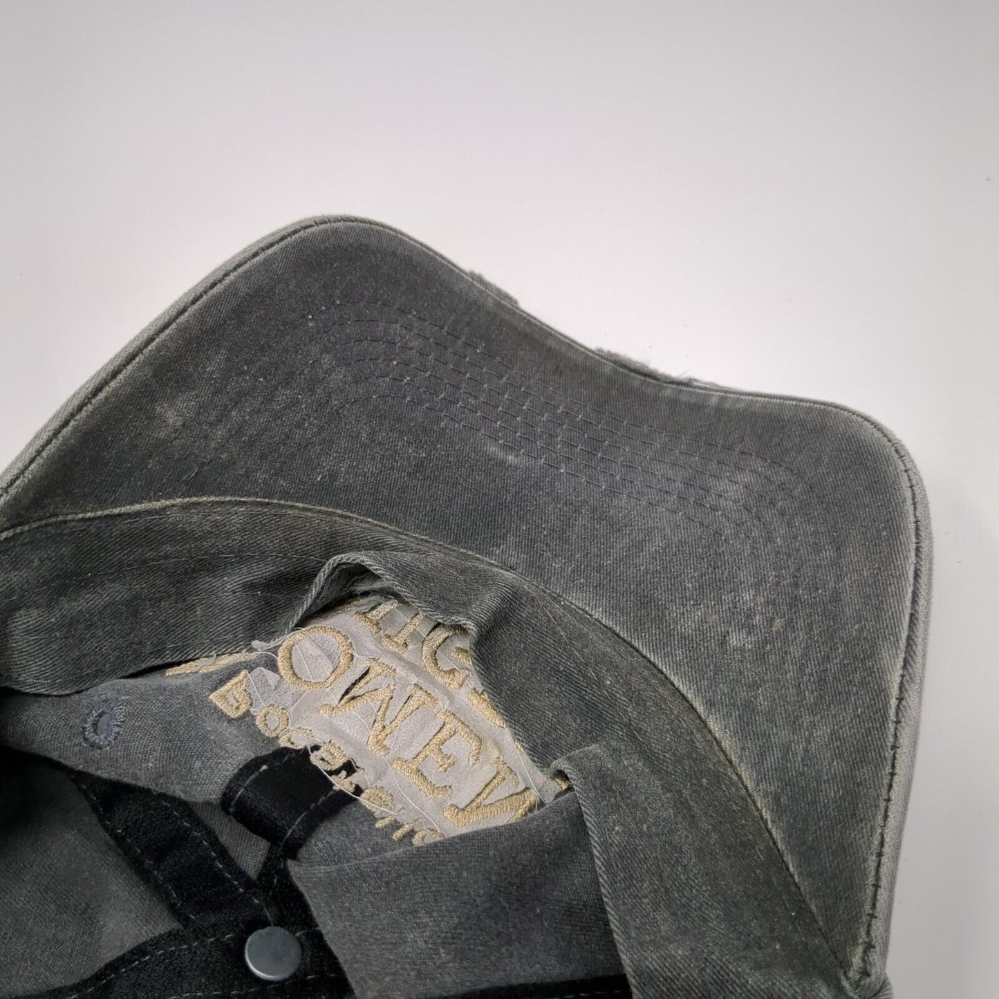 Pocatello Women's Rugby Slideback Hat Gray One Size Distressed Port Authority