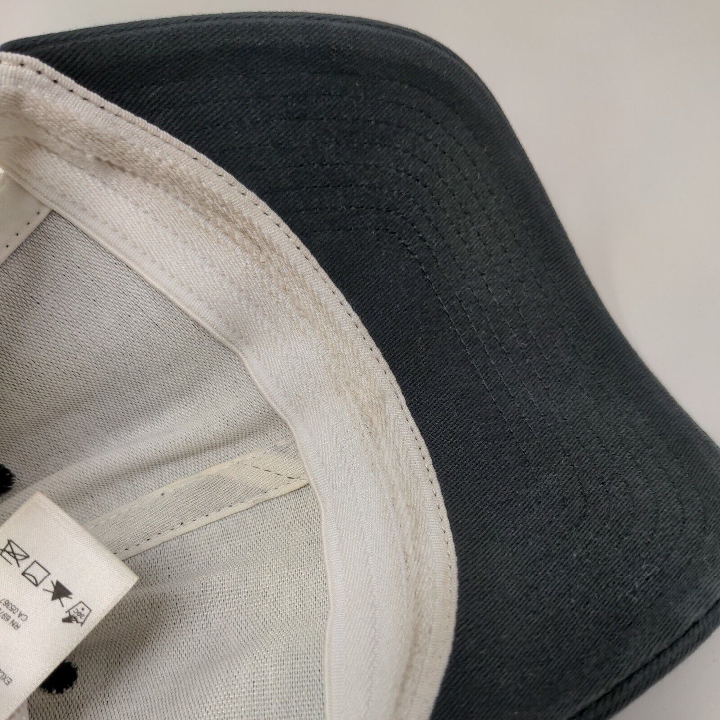 Columbia PFG Fitted Hat Black L/XL Mesh Back Lightweight Breathable 6 Panel