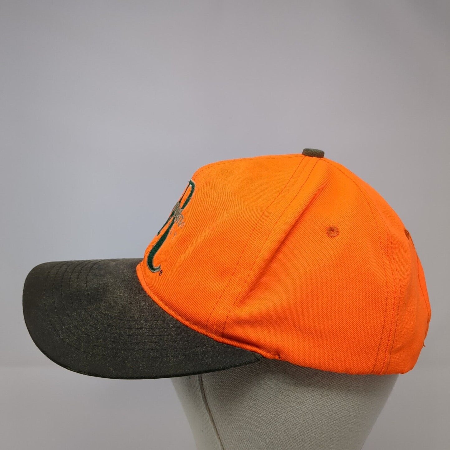 Remington Country Snapback Hat Orange OS Adjustable Embroidered Outdoor Cap