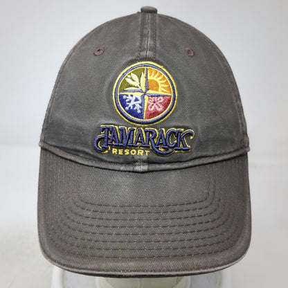The Game Tamarack Resort Baseball Cap Brown One Size Trailhead to Discovery Hat