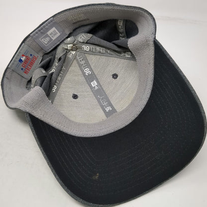 Baltimore Orioles MLB New Era Baseball Cap Hat Gray L 39THIRTY Stretch Fit Tonal
