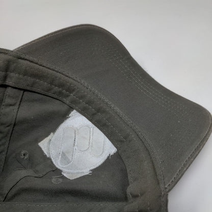 Eldeco Live Safe Work Safe Slideback Hat Gray One Size Embroidered Cap America