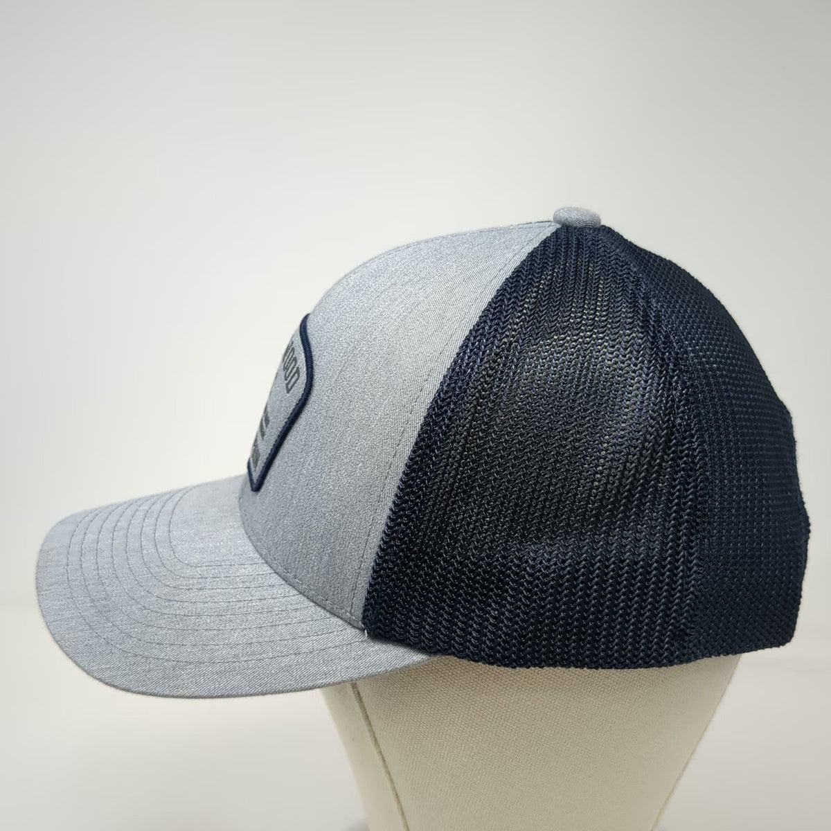 Yupoong Trucker Hat Gray Blue One Size Bushwood CC Mesh Snapback Caddyshack Golf