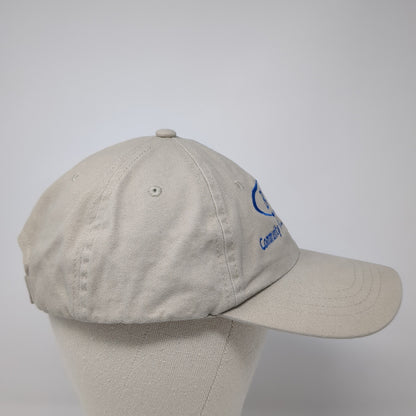 BTC Community Minded Just Like You Baseball Cap Beige One Size Adjustable Cotton