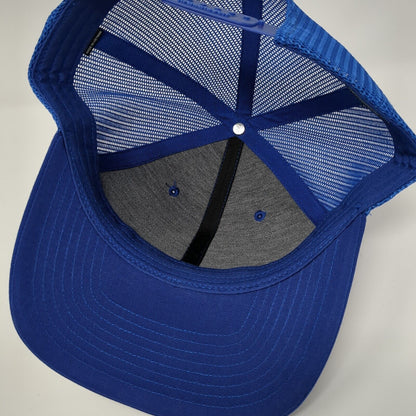 YMCA Famous Idaho Potato Marathon 2024 Trucker Hat Blue One Size Solid