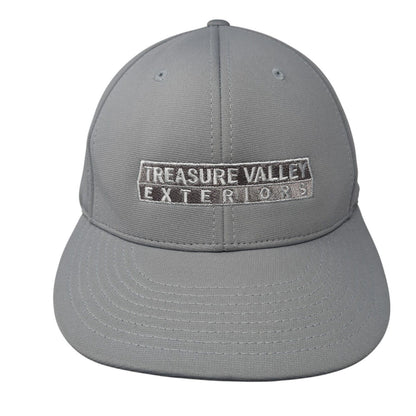 Treasure Valley Exteriors Fitted Hat Gray L-XL Richardson Pulse Flexfit