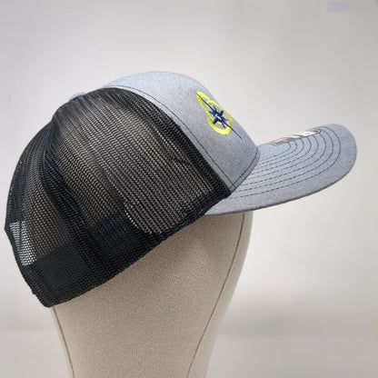 T.A. of Southern Idaho Snapback Trucker Hat Gray OSFA Mesh Back