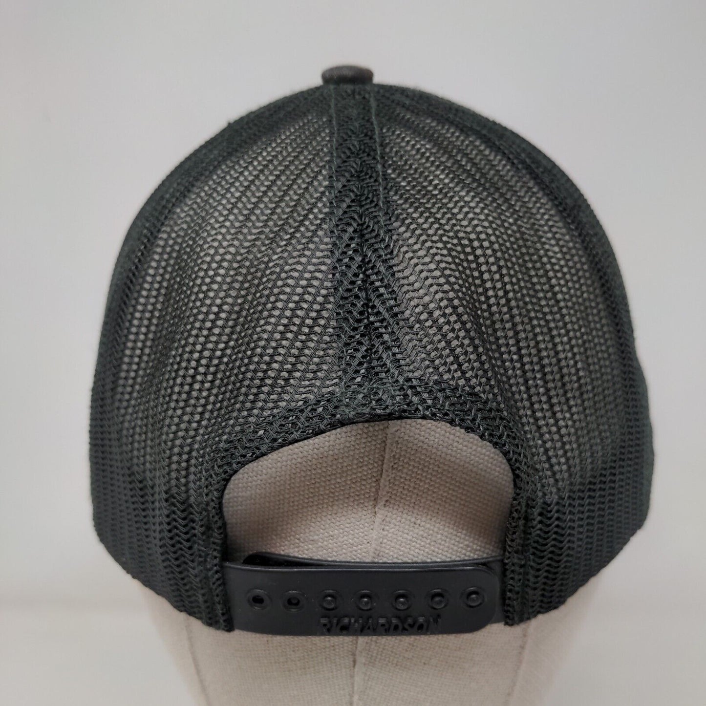 Live Wire Snapback Mesh Back Trucker Hat Camo One Size Embroidered