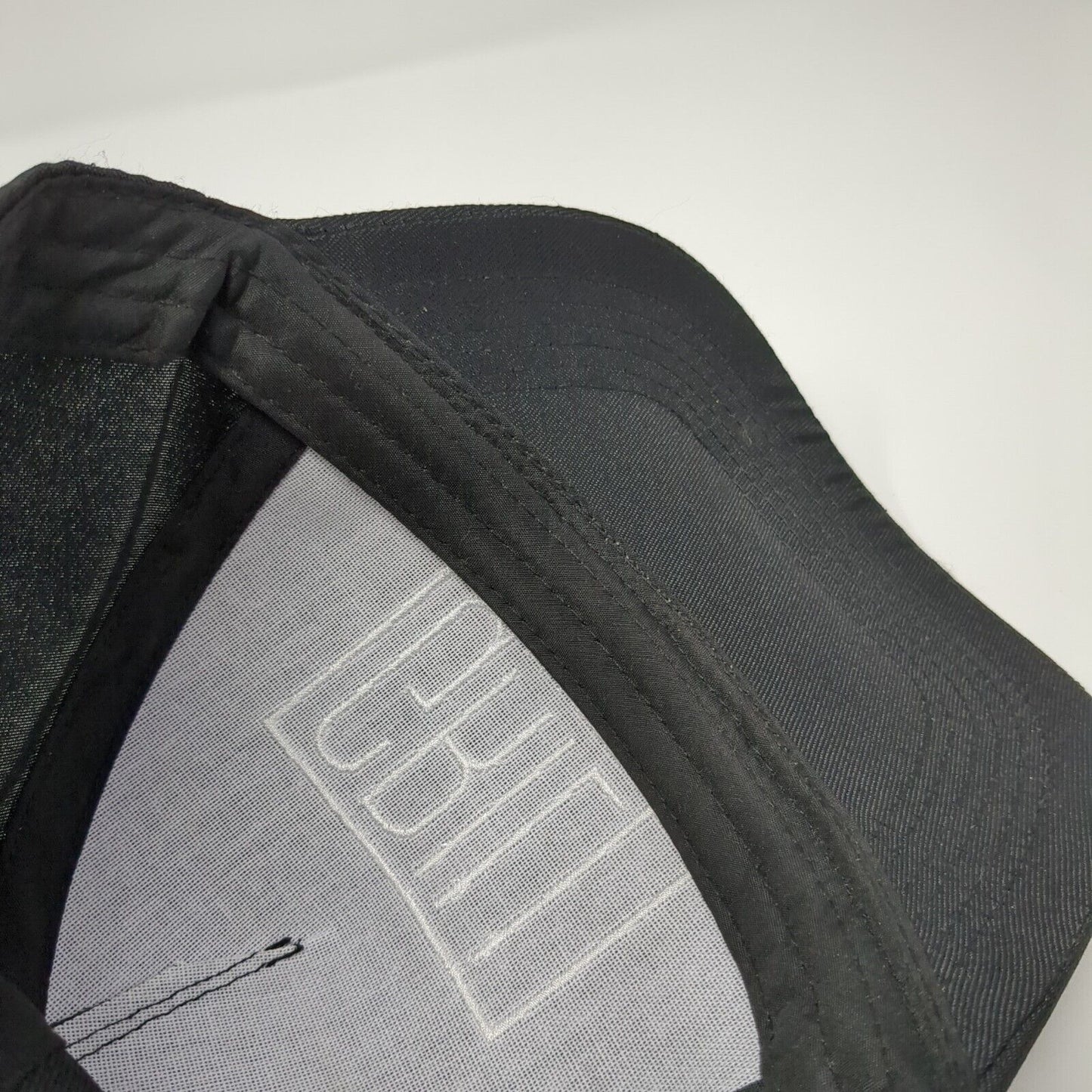 Grill Master Strapback Hat Black One Size Adjustable Embroidered 6 Panel Gertex
