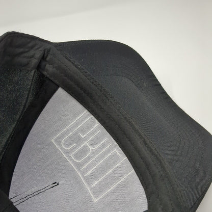 Grill Master Strapback Hat Black One Size Adjustable Embroidered 6 Panel Gertex