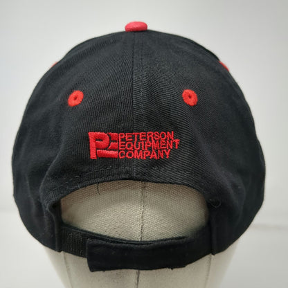 OTTO PistenBully Peterson Equipment Company Black Red Hat One Size Baseball Cap