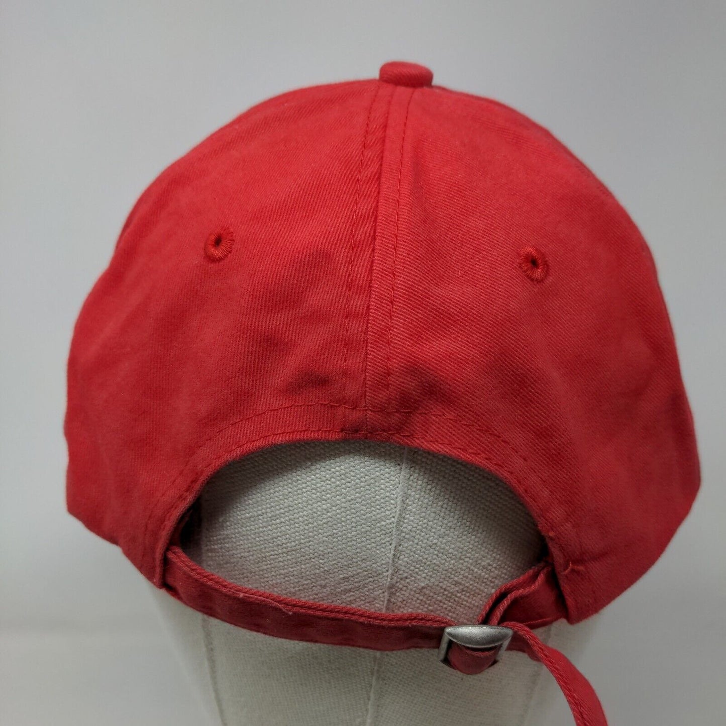 Stolichnaya Russian Vodka Slideback Hat Red One Size Adjustable Embroidered