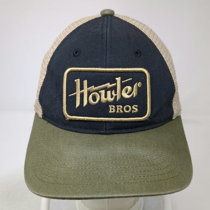 Howler Bros Trucker Hat Black Green Beige One Size Snapback Mesh Patch Outdoor