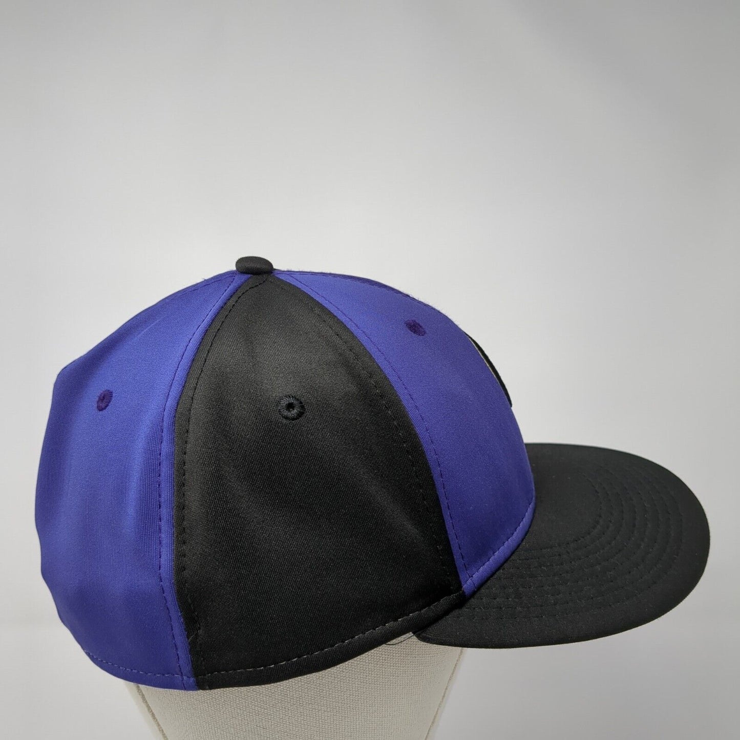 CI Football Fitted Hat Multi Large Embroidered Colorblock The Game Pro