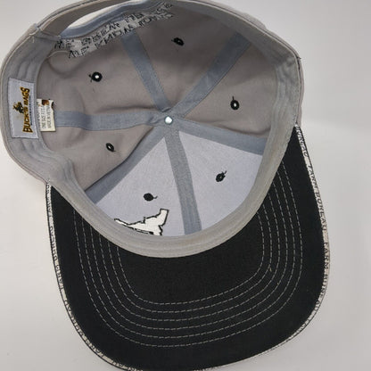 Idaho Farm Bureau Ins Strapback Hat Gray One Size Embroidered 6 Panel
