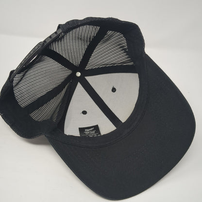 Milwaukee Snapback Mesh Back Trucker Hat Black One Size Adjustable