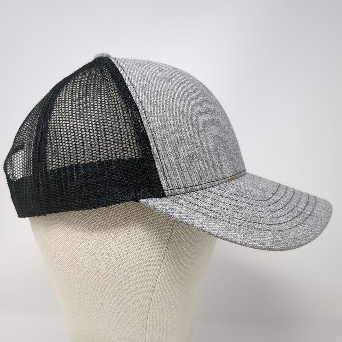 Cap America Gray Trucker Hat One Size Snapback Mesh Shimmick Danny SCCI Patch