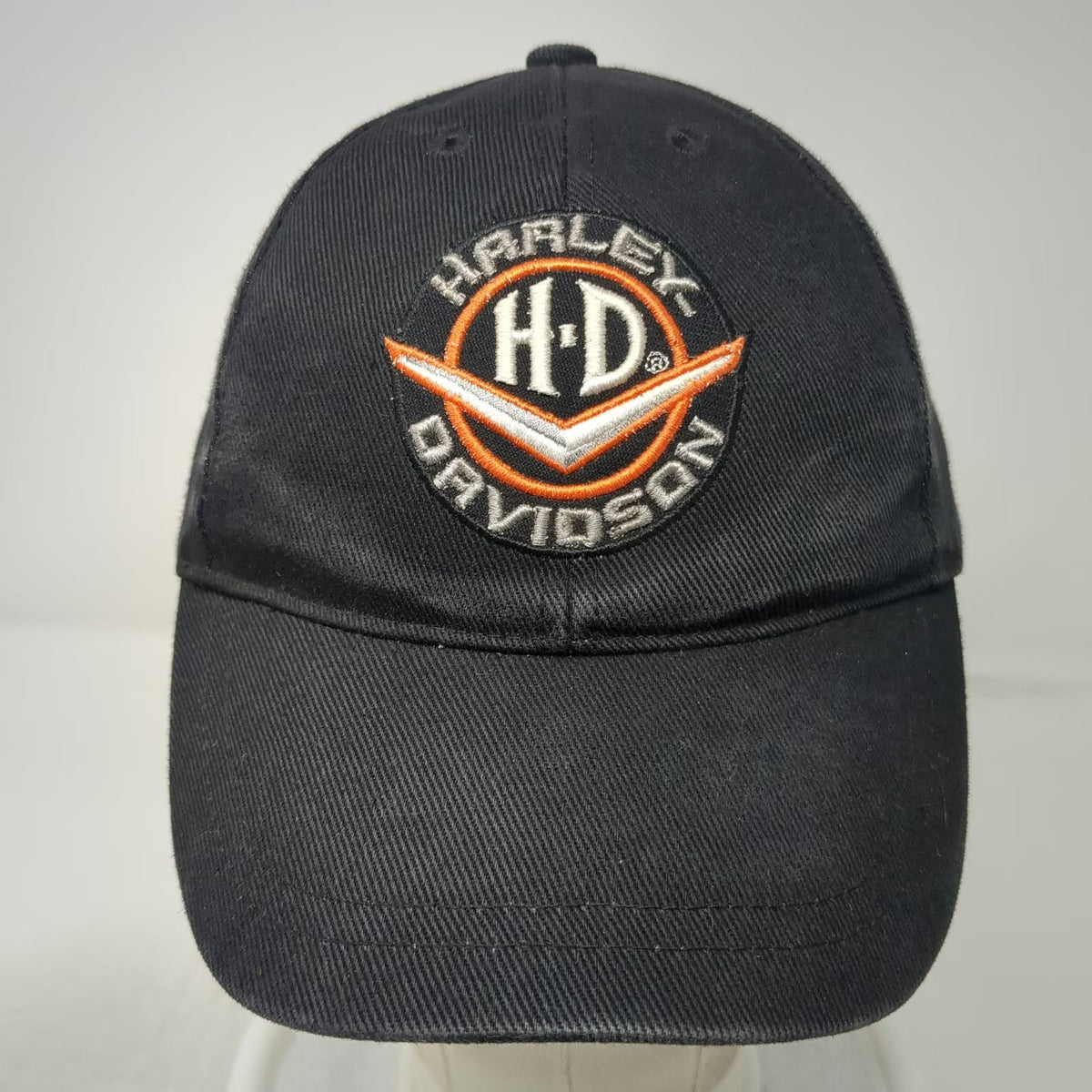 Harley-Davidson Baseball Cap Black One Size Strapback Embroidered Logo Patch Hat