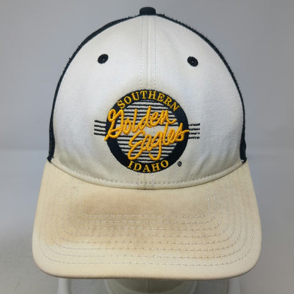 Southern Idaho Golden Eagles NCAA The Game Trucker Hat White Black One Size Mesh