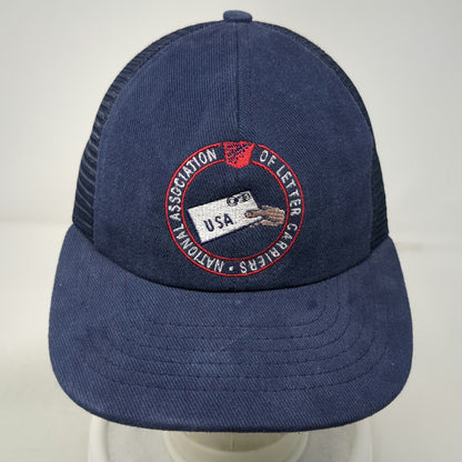 The Frank Doolittle Co Baseball Cap Blue One Size Mesh Union Letter Carriers Hat
