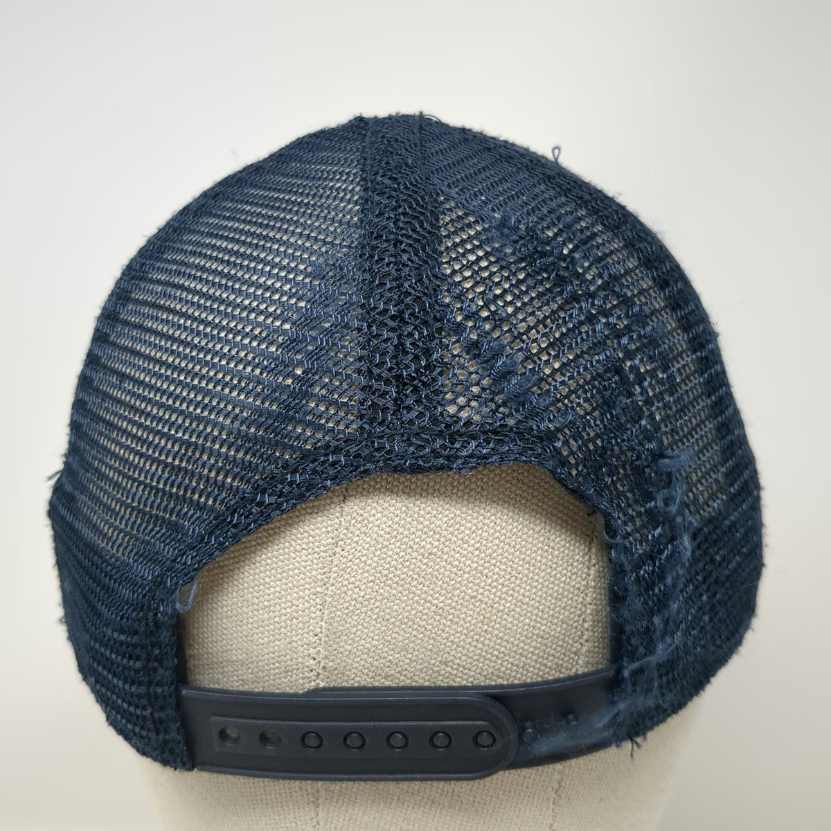 47 Brand Gray Blue One Size Trucker Hat The Black Dog Snapback Mesh Patch Logo