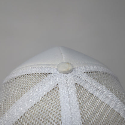 Kansas City Snapback Trucker Hat White One Size Adjustable Mesh Back Rope