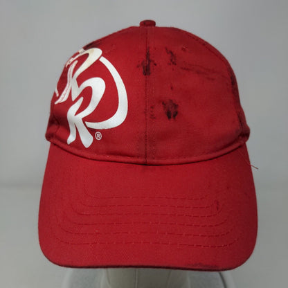 Red Robin Gourmet Burgers And Brews Strapback Hat Red One Size Uniform