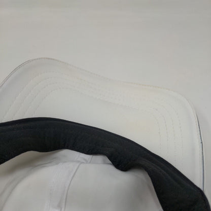Unbranded Slideback Hat Arctic White OSFM Adjustable Solid Blank