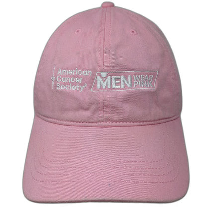 Cap America Baseball Cap Pink One Size American Cancer Society Men Wear Pink Hat