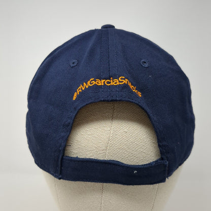 RW Garcia Snacks Strapback Hat Blue OSFM Adjustable Embroidered Otto