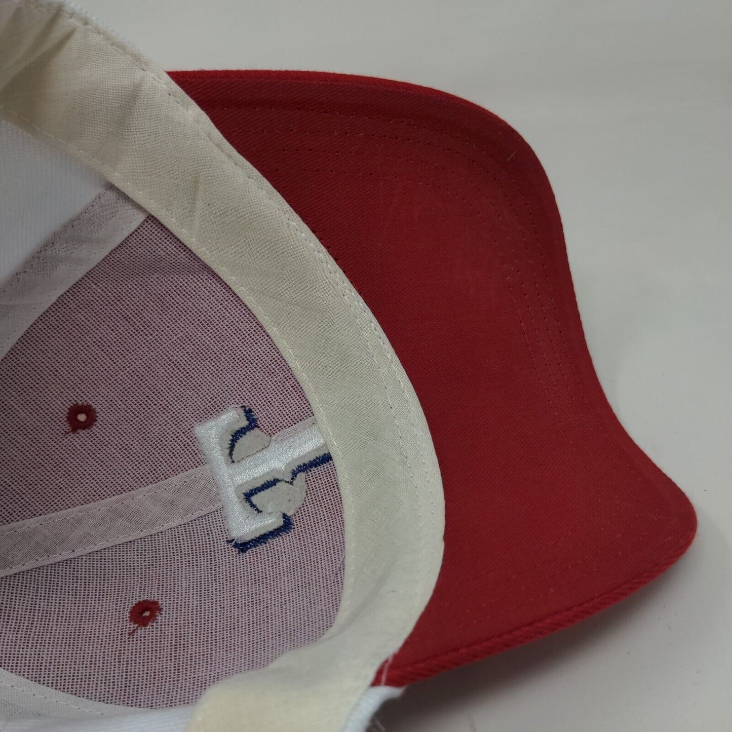Texas Rangers Progressive 30/30 Club Strapback Hat Red OSFM Embroidered