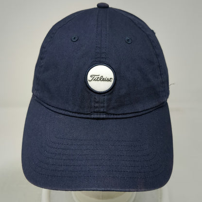 Titleist Baseball Cap Blue One Size Timber Stone Golf Hat Slideback Cotton