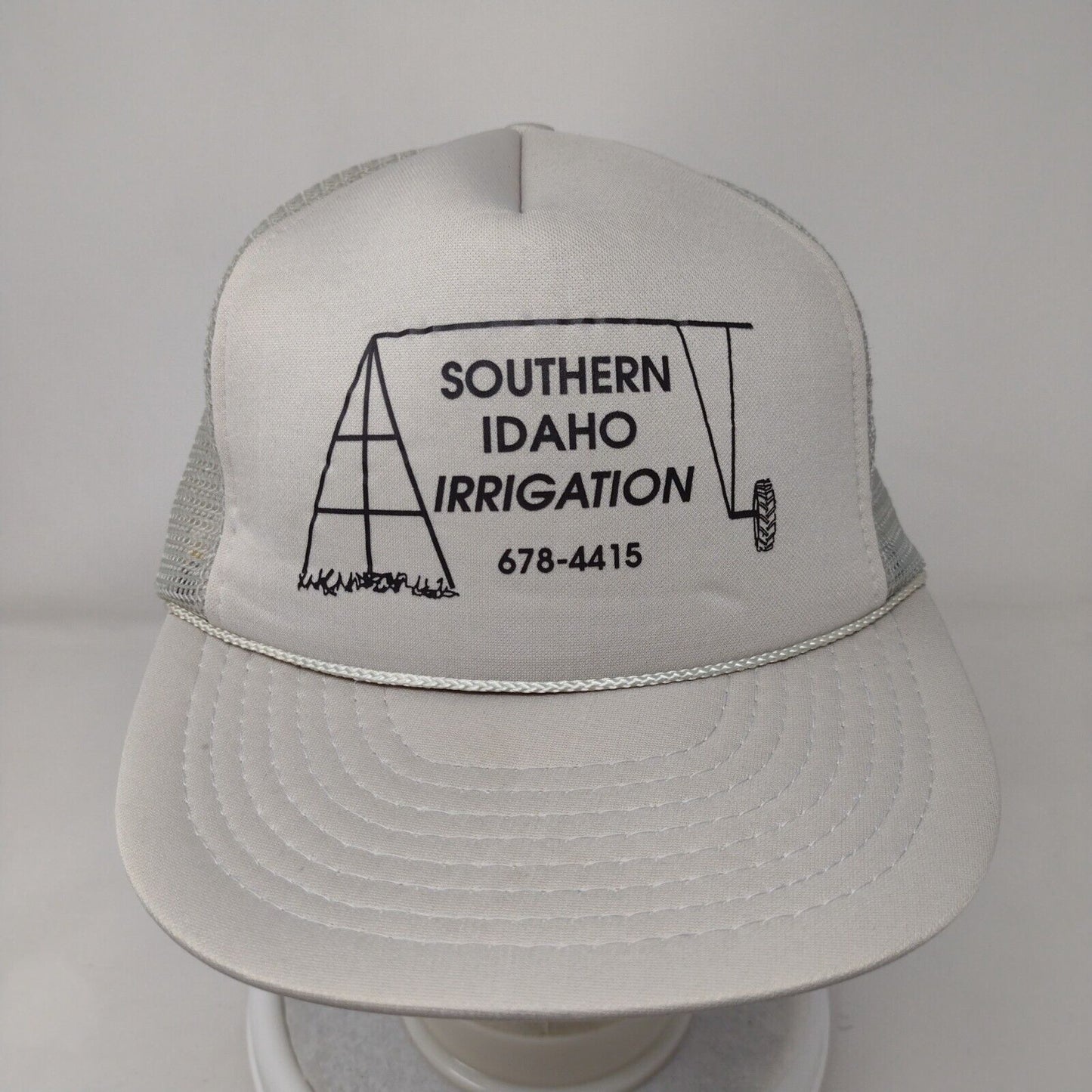 Southern Idaho Irrigation 678-4415 Snapback Trucker Hat Multicolor OSFA Rope