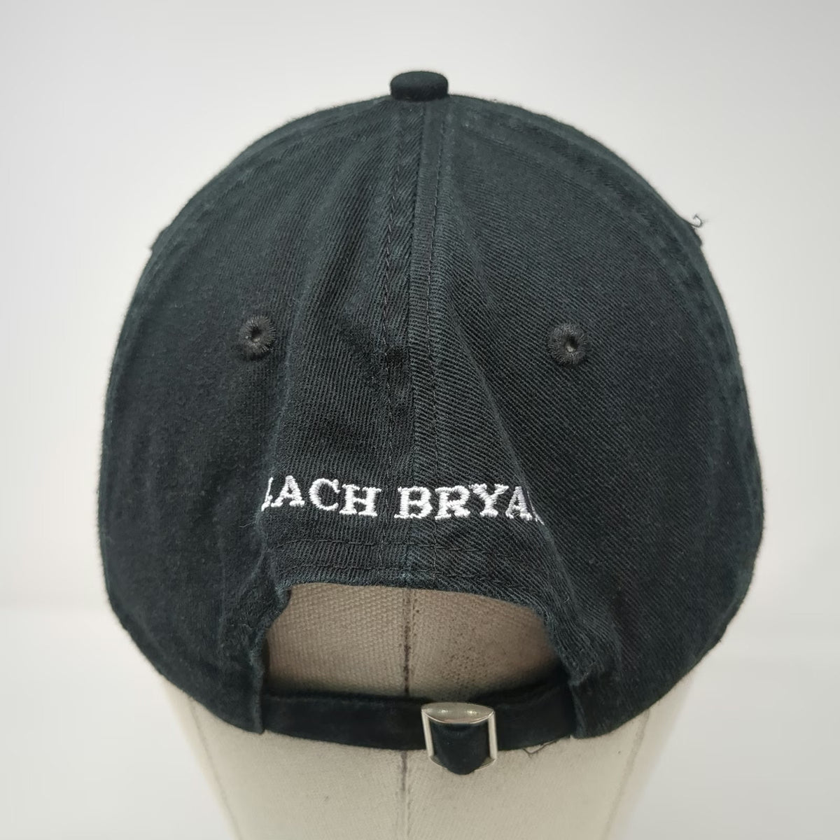 Zach Bryan Bull Head Black Baseball Cap One Size Embroidered Music Merch Hat
