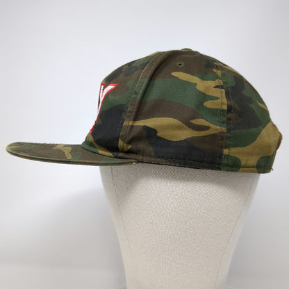 Otto Snapback Green Camo One Size Arenacross AX Logo 6 Panel Motorsports Hat