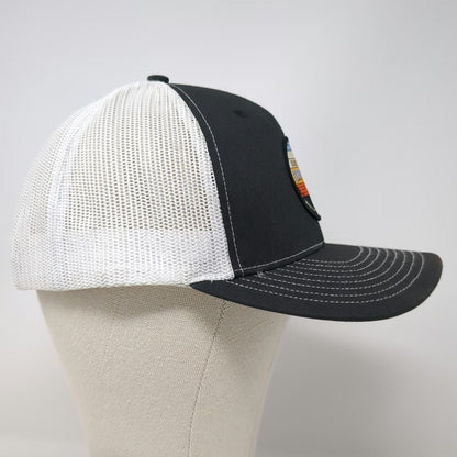 Richardson Trucker Hat Black OSFM Snapback Congress Cowboy Supply Sunset Patch
