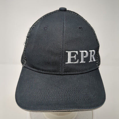 EPR Snapback Trucker Hat Black One Size Adjustable Embroidered Port Authority