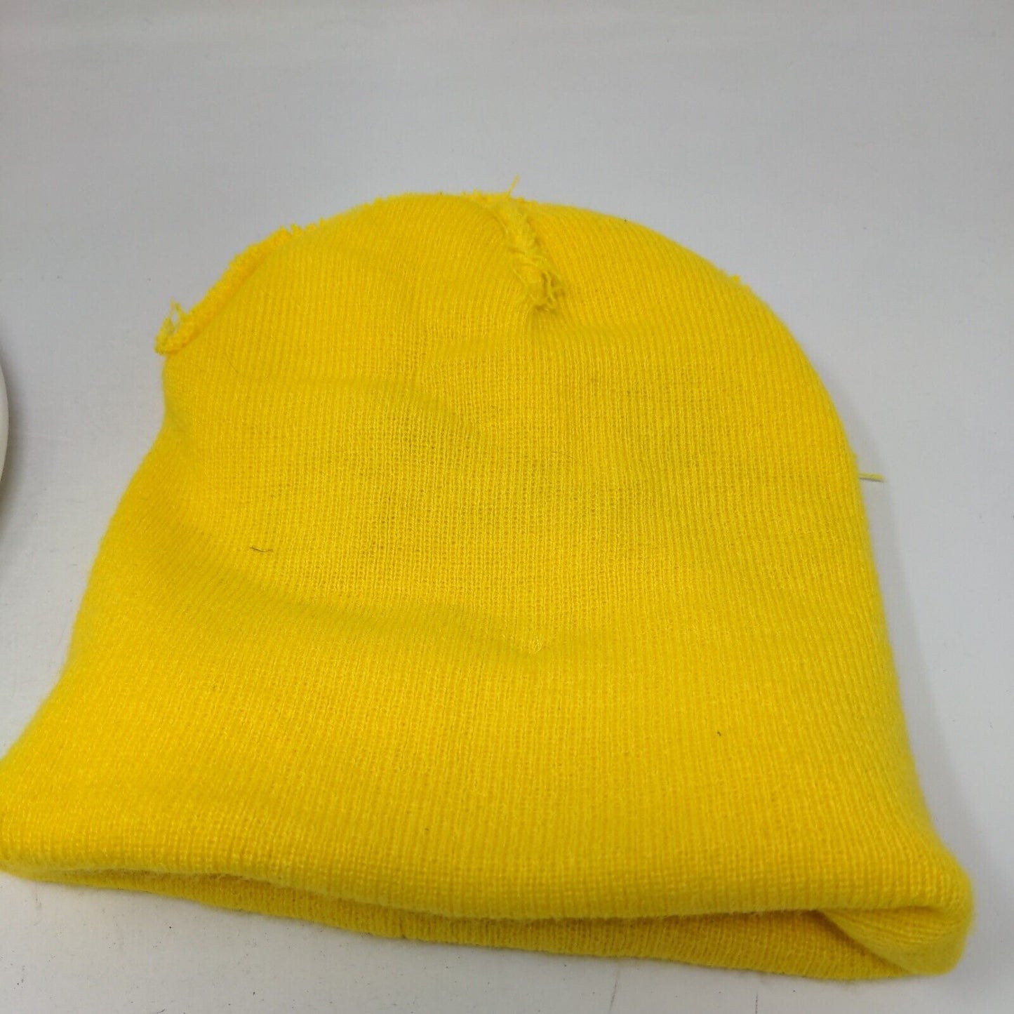 Pokemon Pikachu Youth Cuffed Beanie Hat Yellow OSFM Knit Stretch Ear Embroidered
