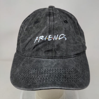 Friends Slideback Hat Gray One Size Adjustable Vent Holes 6 Panel
