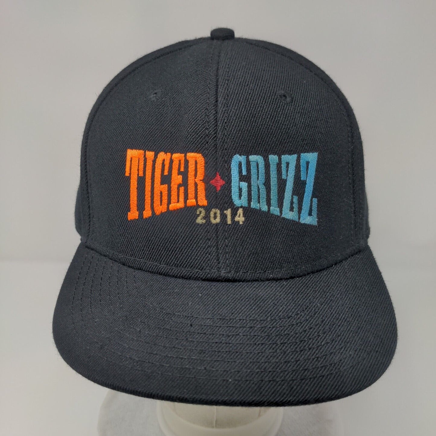 Tiger Grizz 2014 Snapback Hat Black OSFM Adjustable Embroidered 6 Panel Otto