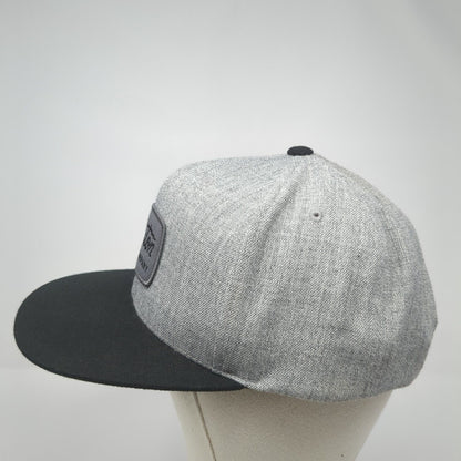 Brixton Mfg. Company Patch Snapback Hat Gray One Size Colorblock