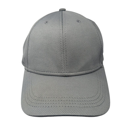 Athletic Works Fitted Hat Gray L-XL Stretch Blank Solid 6 Panel Outdoor